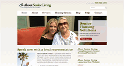 Desktop Screenshot of aboutseniorliving.com