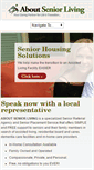 Mobile Screenshot of aboutseniorliving.com